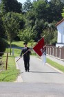 Žehnání obecního a hasičského praporu