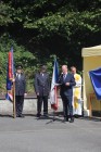 Žehnání obecního a hasičského praporu