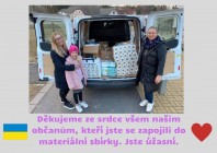 Materiální sbírka na pomoc ukrajinským maminkám a dětem