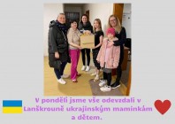 Materiální sbírka na pomoc ukrajinským maminkám a dětem